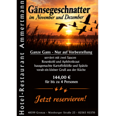 Gänsegeschnatter 2026